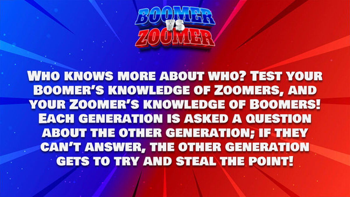 Boomer VS Zoomer image number null